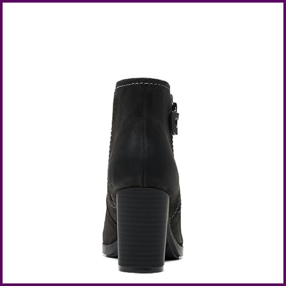 Women's Ankle Boots Stiletto Heel 3 Inch Synthetic Rubber Sole - Picture 7 of 8